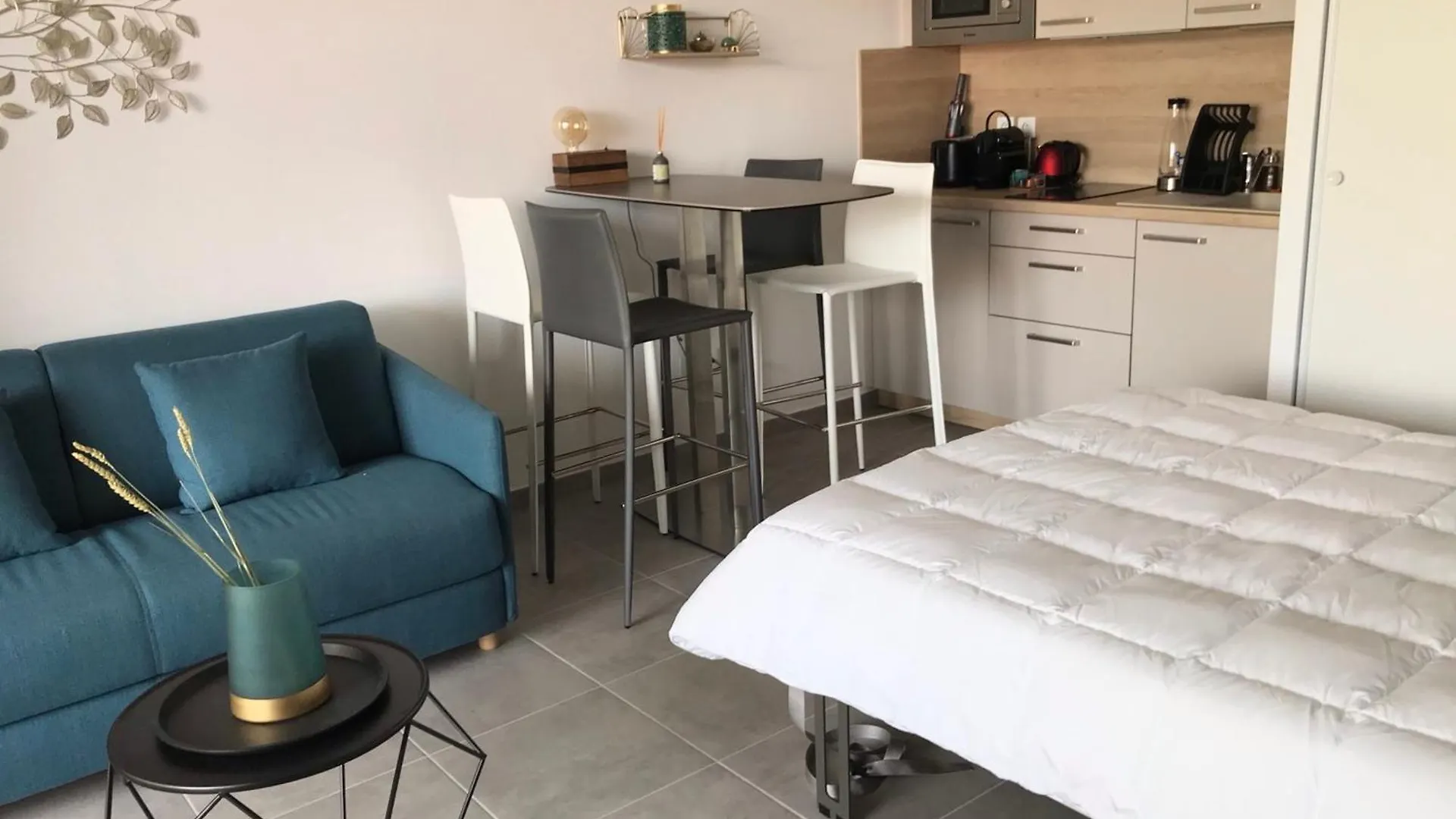 Apartment Beautiful Studio In Luxury Residence With Swimming Pool Villeneuve-Loubet